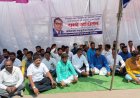 डॉ.बाबासाहेब आंबेडकरांच्या पुतळ्याच्या उंचीमध्ये वाढ करण्यासाठी धरणे आंदोलन
