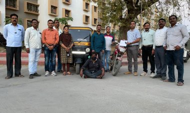 मंगळसुत्र चोराच्या गुन्हेशाखेने मुसक्या आवळल्या