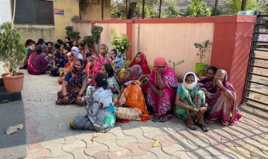 नातेवाईकांचा पोलीस स्टेशन समोर ठिय्या मृतदेह  ताब्यात घेण्यास नकार