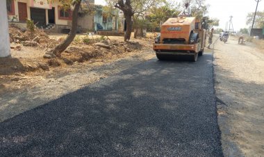 सिल्लोड - सोयगाव मतदार संघातील रस्त्यांची कामे प्रगती पथावर