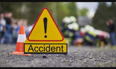 कंटेनरची रिक्षाला धडक भीषण अपघात