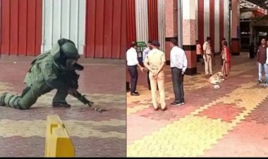 रेल्वे स्थानकावर सापडली बॉम्ब सदृश वस्तू