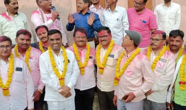 जिल्हा ग्रामसेवक सहकारी पतसंस्थेवर पुन्हा जय भद्रा पॅनलचे निर्विवाद वर्चस्व