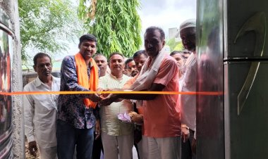 अगरवाडगाव  येथे १००० लिटर चा आरो प्लांट