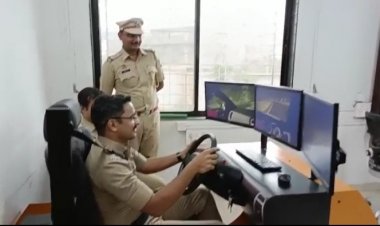 काय आहे सीम्यूलेटर ड्रायव्हिंग टेस्ट मशीन  पहा व्हिडिओ