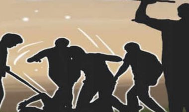 जमिनीच्या वादातून दोन गटात तुंबळ हाणामारी