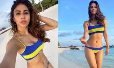 मौनी रॉयने बिकिनीमध्ये दिले असे पोज, बो’ल्ड फोटोंनी केला कहर…..