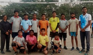 जिल्हा स्तरीय व्हॉलीबॉल स्पर्धेत गुरुकुल ऑलिम्पियाड स्कूल अजिंक्य