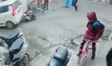 दिल्लीमधील अपघाताची पुनरावृत्ती मुलाला नेले 1 किलोमीटर फरफटत