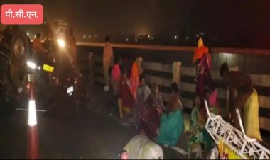 ट्रकची क्रूझरला धडक भीषण अपघात