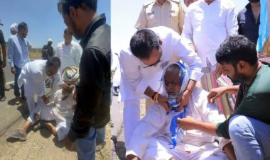 शिवसेनेच्या या नेत्याने अपघातग्रस्तांना आपल्या गाडीतून रुग्णालयात पोहोचवले