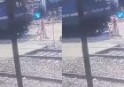 रेल्वेचा रूळ ओलांडण्याच्या नादात गमावला जीव