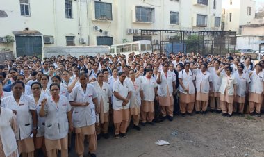 घाटीतील पारिचारीकांचे राज्यव्यापी आंदोलन