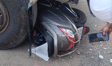 वाळूज महानगरात ट्रकच्या धडकेत स्कूटरस्वार ठार